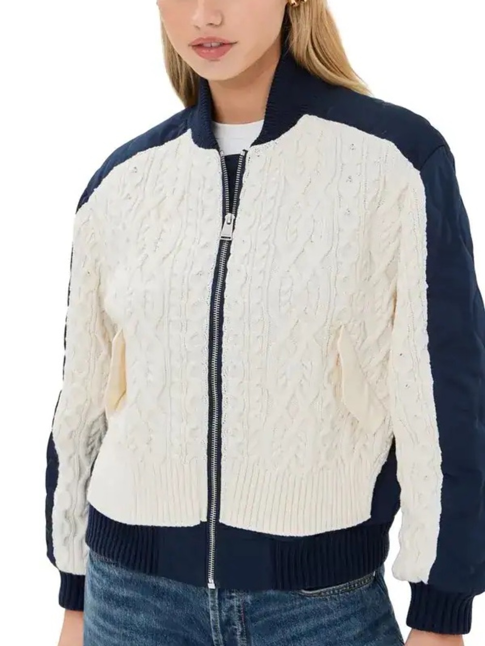 SIMKHAI Rollins Combo Bomber Jacket